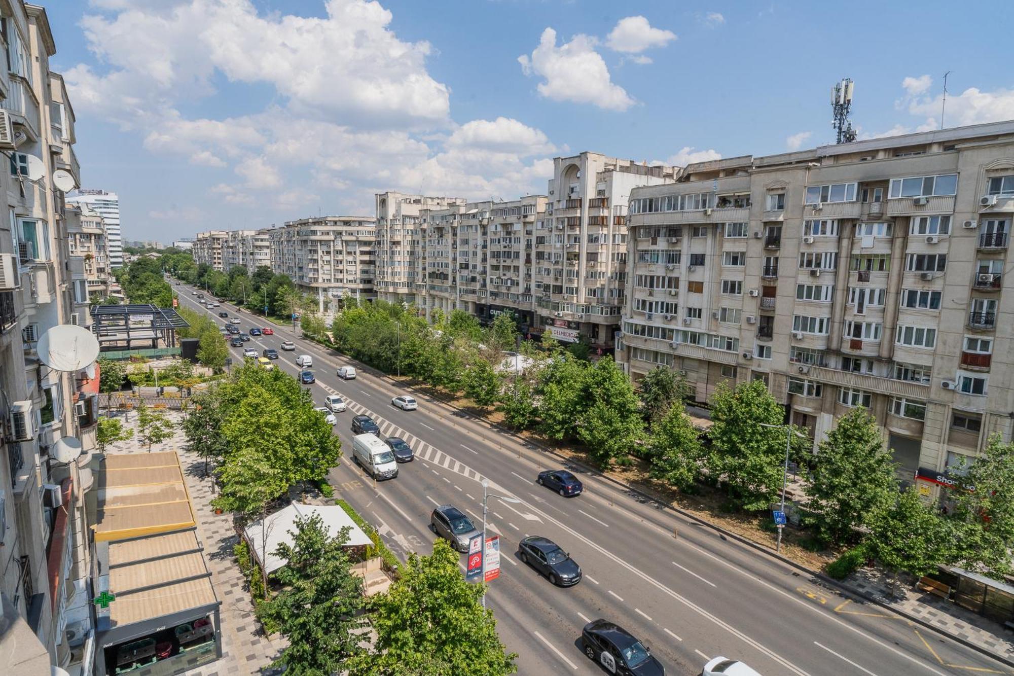 Luxury 2br On Decebal Avenue 公寓 布加勒斯特